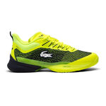 Chaussures de tennis Lacoste Lacoste Medvedev AG-LT Ultra Chaussures Toutes Surfaces Hommes-Jaune,Bleu Foncé