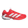 Adizero Ubersonic 5 Chaussure Terre Battue Hommes-Rouge,Blanc