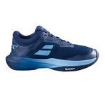 Chaussures de tennis Babolat Babolat SFX 4 Chaussure Terre Battue Hommes-Bleu Foncé,Turquoise