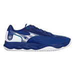 Chaussures de tennis Mizuno Mizuno Wave Enforce Court Chaussure terre battue Hommes - bleu, blanc