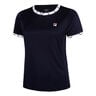 Yamila T-shirt Femmes-Bleu Foncé