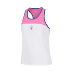 V&ecirc;tements Quiet Please Quiet Please Racerback D&eacute;bardeur tank top Filles - pink, blanc