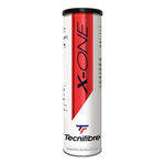 Balles de tennis Tecnifibre Tecnifibre X-One Swiss Tube de 4 