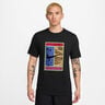 Court Dri-Fit Court T-shirt Hommes-Noir,Multicouleur