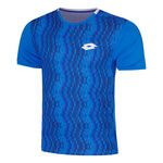 V&ecirc;tements Lotto Lotto Tech IV D3 T-shirt Hommes-Bleu