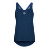  Maila Bournout Tech D&eacute;bardeur tank top -bleu fonc&eacute;,blanc