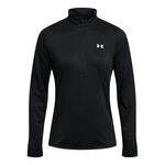 V&ecirc;tements Under Armour Under Armour Tech 1/2 Zip Haut Manches Longues Femmes-Noir
