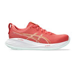 Chaussures de running ASICS ASICS Gel-Cumulus 27 Chaussure De Running Sans Stabilisateurs Femmes-Pink,Cr&egrave;me