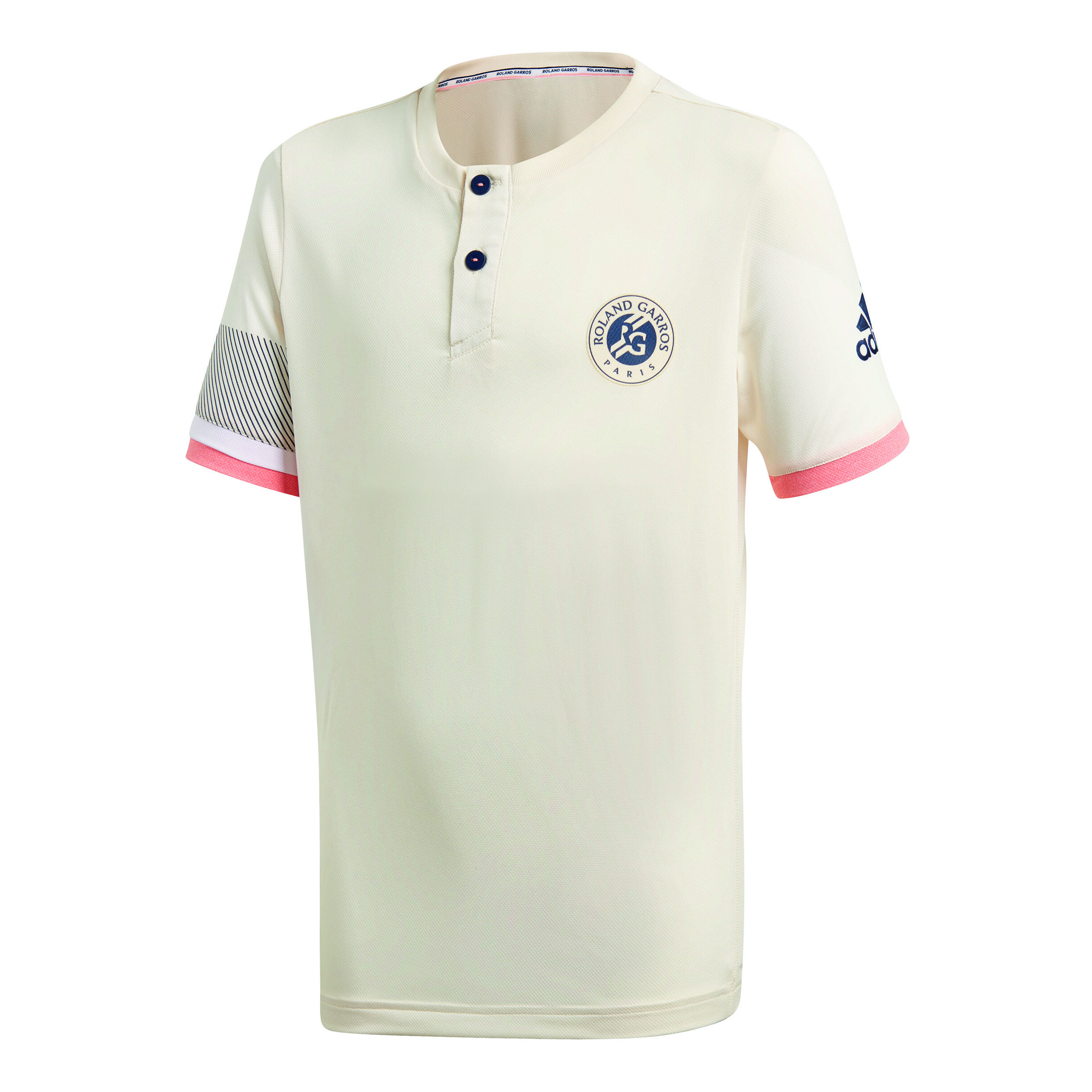 Buy adidas Roland Garros T shirt Garcons Beige Corail online Tennis Point CH