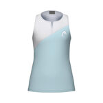 V&ecirc;tements HEAD HEAD Spirit D&eacute;bardeur tank top Filles - bleu clair, blanc