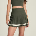 V&ecirc;tements de tennis Wilson Wilson Midtown Jupe Femmes-vert fonc&eacute;