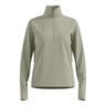 Essential Thermal Midlayer 1/2 Zip Maillot De Course Femmes-Vert Olive