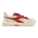 Chaussures de tennis Diadora Diadora B. Elite Star made in Italy Chaussures toutes surfaces Hommes-blanc, rouge fonc&eacute;