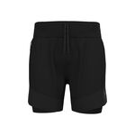 Vêtements Odlo Odlo X-Alp Trail 6in 2in1 Short De Running Hommes-Noir