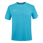 V&ecirc;tements Babolat Babolat Play Crew Neck T-shirt Hommes-Turquoise