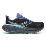 Chaussures de running Saucony Saucony Hurricane 25 Chaussure de running avec stabilisateurs Femmes-noir, mint