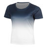 T-Shirt Silvia T-shirt Femmes - bleu fonc&eacute;, blanc