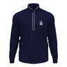 1/4 Zip Technical Veste De Surv&ecirc;tement Hommes-Bleu Fonc&eacute;