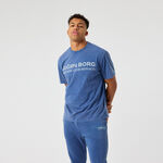 V&ecirc;tements Bj&ouml;rn Borg Bj&ouml;rn Borg Classic Print T-shirt Hommes-bleu