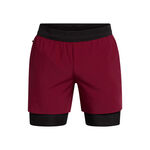 Vêtements Under Armour Peak Woven 2in1 Sts-RED Shorts