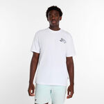 V&ecirc;tements New Balance New Balance Tennis Graphic T Shirt T-shirt Hommes-blanc, noir