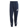 Z.N.E. Pantalon Survêtement Hommes-Bleu Foncé,Blanc