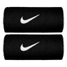 Swoosh Doublewide Poignet Pack De 2 Unités-Noir,Blanc