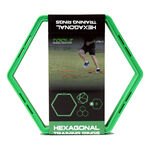 Accessoires pour entra&icirc;neurs TOOLZ TOOLZ Agility Grid Set Entra&icirc;nement Des Jambes-Vert