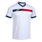 Vêtements Joma Camiseta Manga Corta Court Blanco Rojo Marino