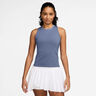 Court Dri-Fit Advantage D&eacute;bardeur Tank Top Femmes-Bleu Gris