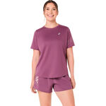 V&ecirc;tements ASICS ASICS Icon Maillot de course Femmes-violet