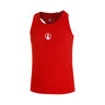 Racerback Débardeur Tank Top Filles-Rouge,Blanc
