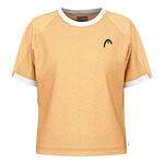 Vêtements HEAD HEAD Play Tech T-shirt Femmes-Jaune Doré