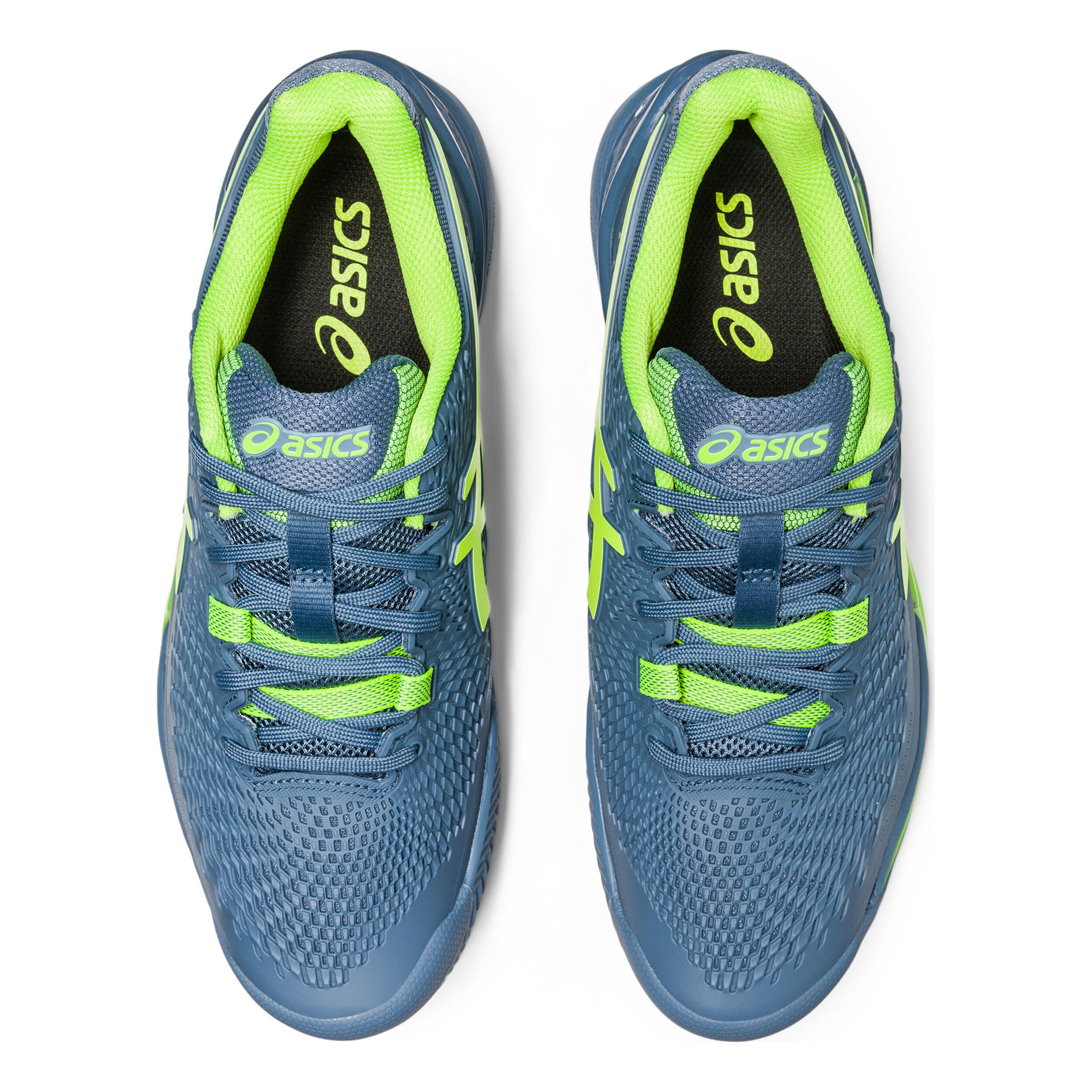 Asics best sale bleu vert