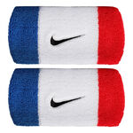 Vêtements Nike Nike Swoosh Classic Doublewide Poignet Unisex - bleu, rouge