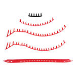 Accessoires Raquettes Yonex ÖSENBAND VCORE 98/98L Scarlet