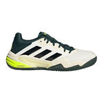 Chaussures de tennis adidas adidas Barricade 13 Chaussure Terre Battue Hommes-Crème,Vert Foncé