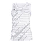 Vêtements de tennis Mizuno Mizuno Team Chiba Débardeur tank top Femmes-blanc