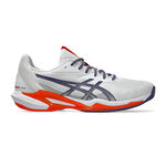 Chaussures de tennis ASICS ASICS Solution Speed FF 3 Chaussure Terre Battue Hommes-Blanc,Lilas