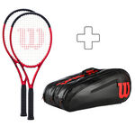 Lot de raquettes Wilson Wilson Clash 100 Pro V2.0 Raquette De Compétition