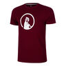 Create Trainings T-shirt Hommes-Rouge Vin, Blanc