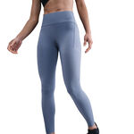 V&ecirc;tements Nike Nike Swift Collant de course Femmes - bleu gris, argent