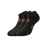 Karli Tech No-Show Chaussettes De Sport Pack De 3-Noir,Pink