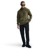 Club Sweat &agrave; capuche Hommes - vert olive, vert olive