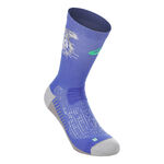 V&ecirc;tements ASICS ASICS Performance Run Crew Chaussettes de running Unisex-bleu, vert