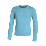 Vêtements Nike Nike One Haut manches longues Filles - bleu clair, 