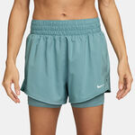 Vêtements Nike Nike One Dri-Fit High Rise 3In 2N1 Shorts Femmes-Sauge
