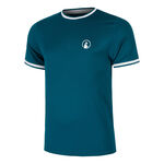 Vêtements Quiet Please Quiet Please Create Break Ringer T-shirt Hommes-Bleu Petrol, Blanc