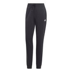 Vêtements adidas adidas Essentials Linear French Terry Cuffed Pantalon Survêtement Femmes-Noir,Blanc