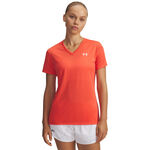 V&ecirc;tements Under Armour Under Armour Tech Solid T-shirt Femmes-rouge
